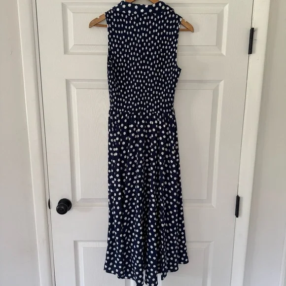 Kate Spade California Dreaming Cloud Dot Midi Dress